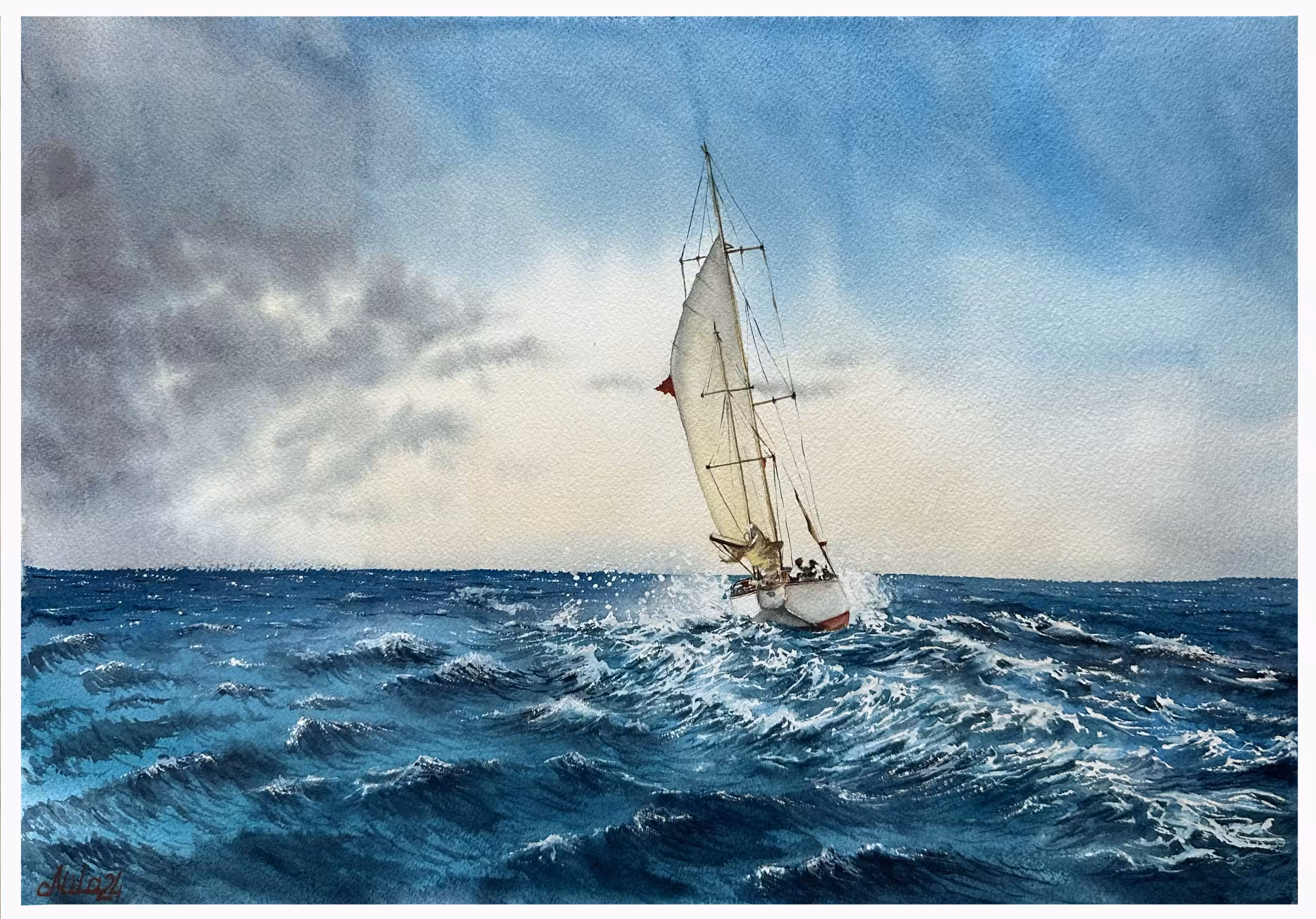 Salt spray