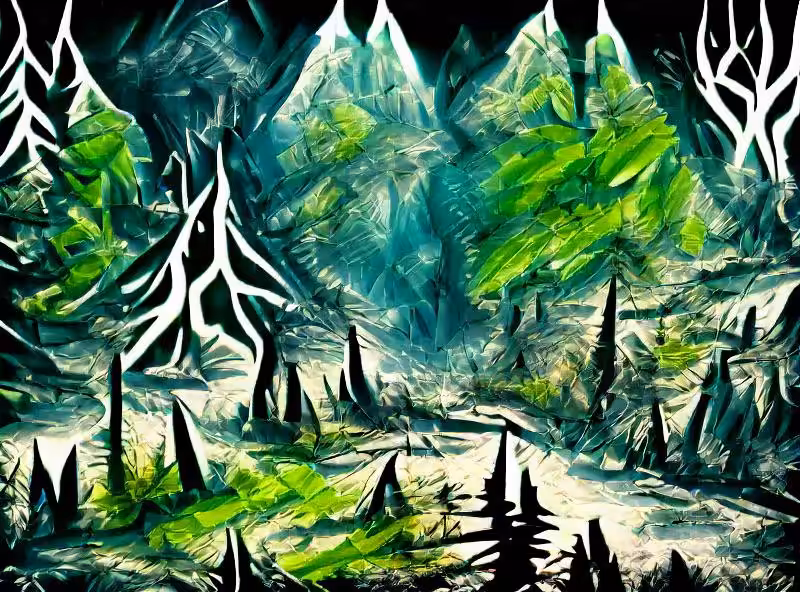 The forests in Skyrim