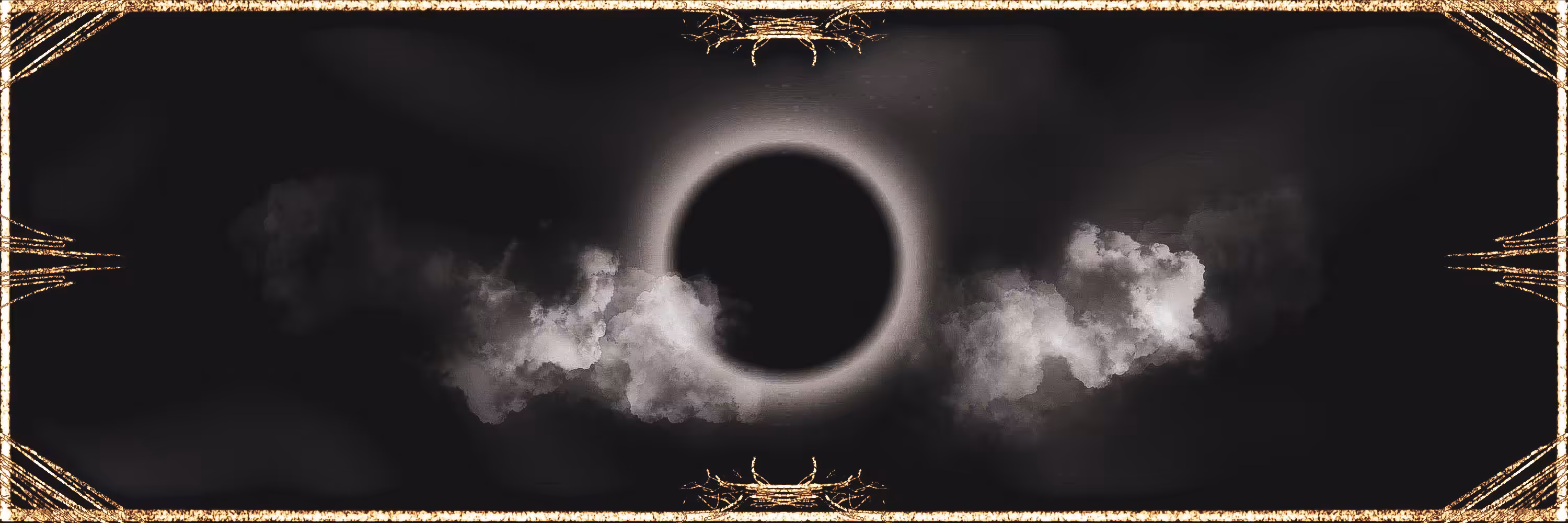 Sky of Lunar eclipse