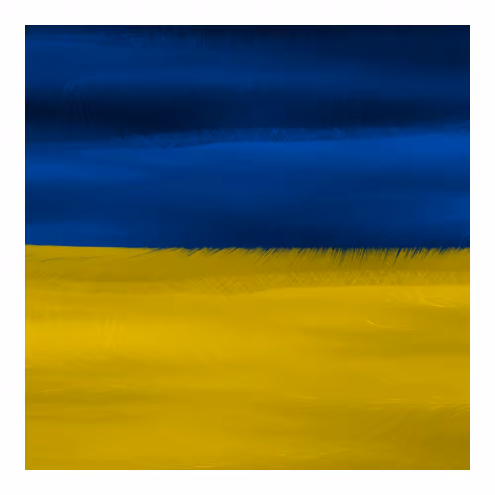 Blue and Yellow #23
