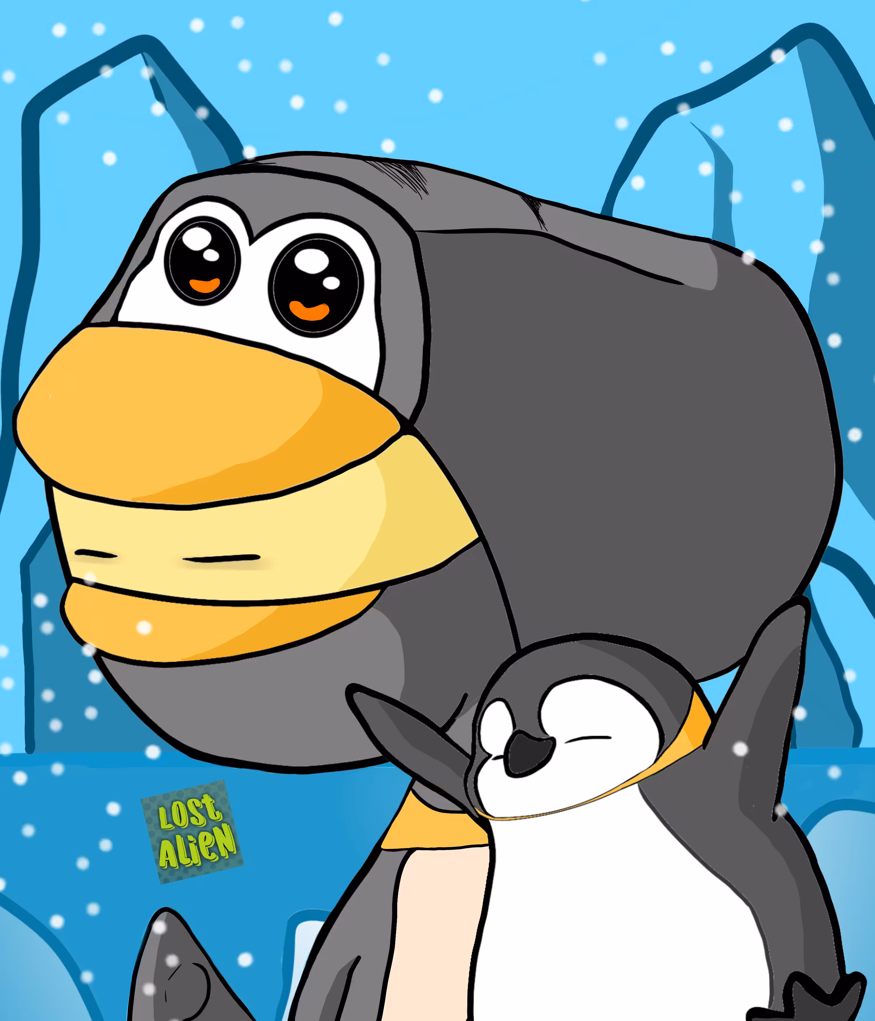 Lost Alien #34 - Penguin