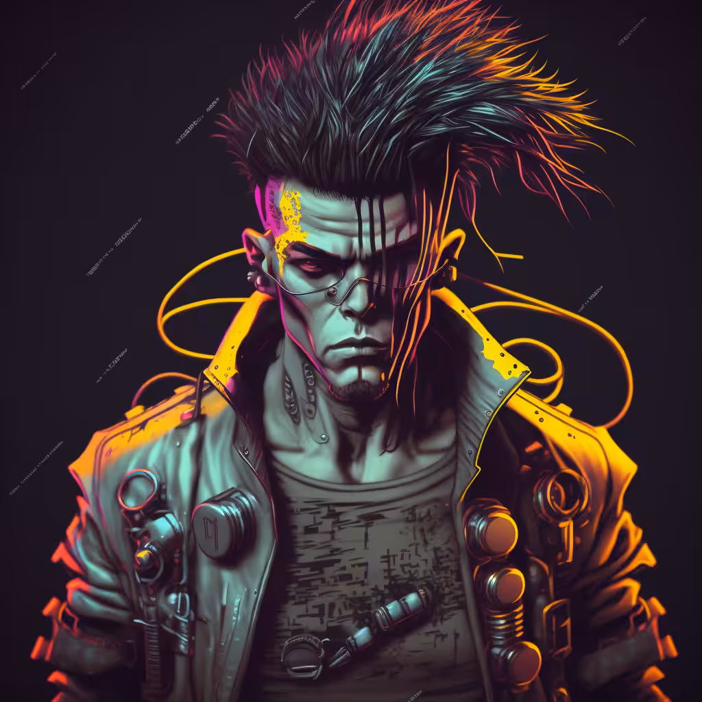 Cyberpunk Blockchain #10