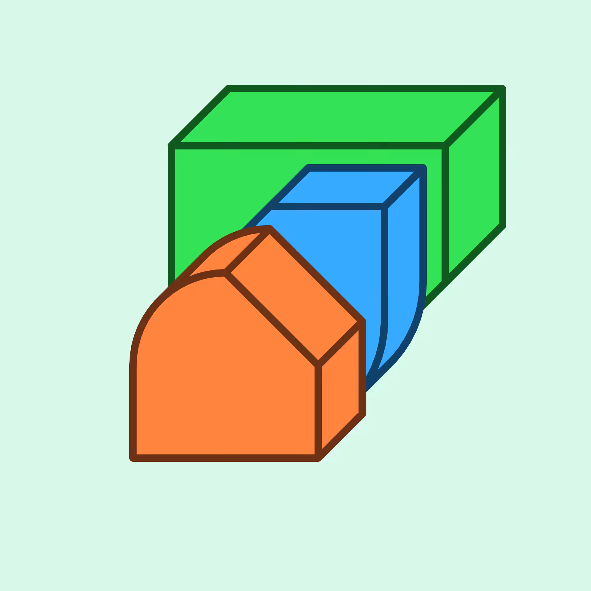 Calm shapes #1971