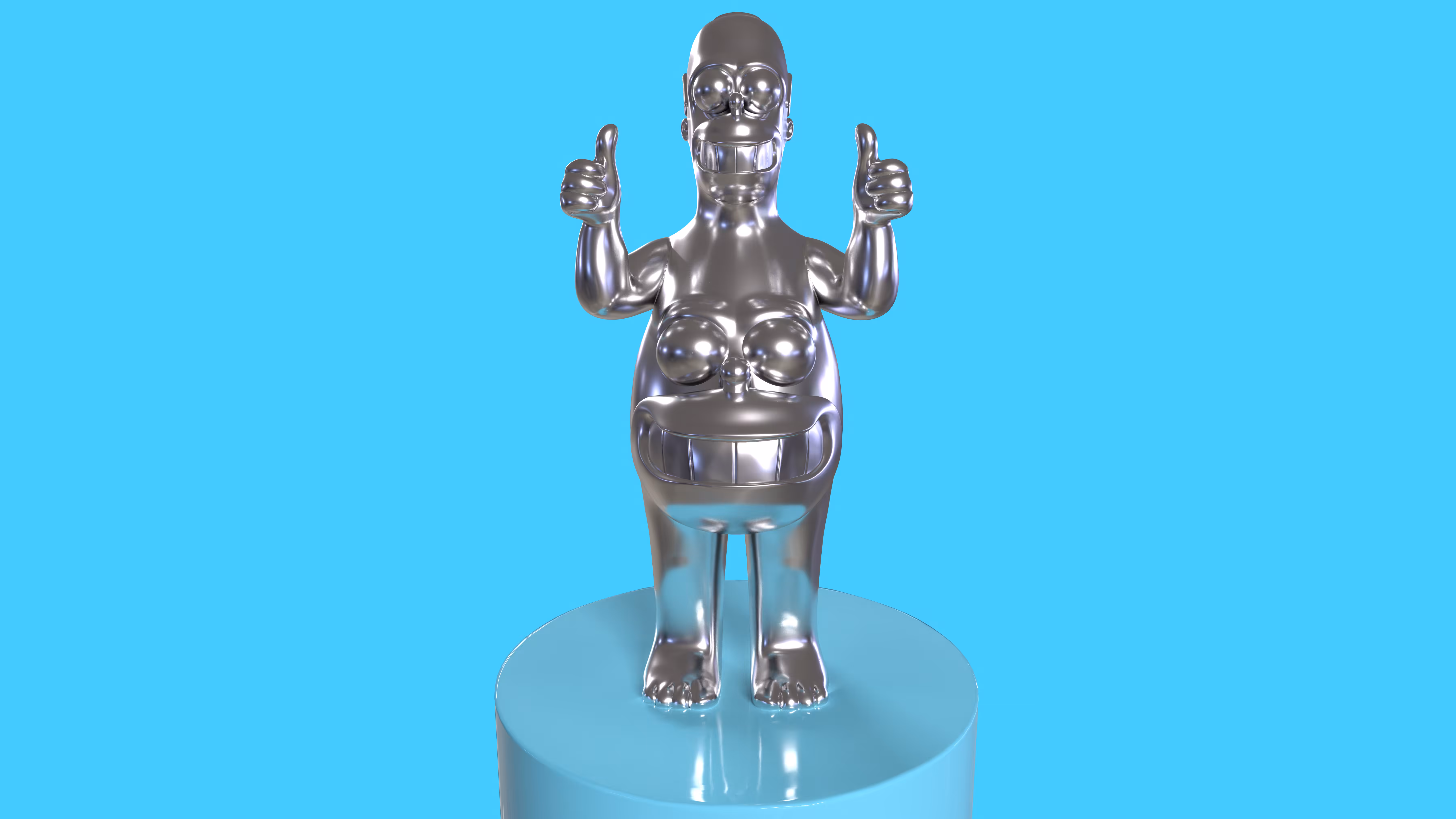 Thumbs Double Up "Silver"