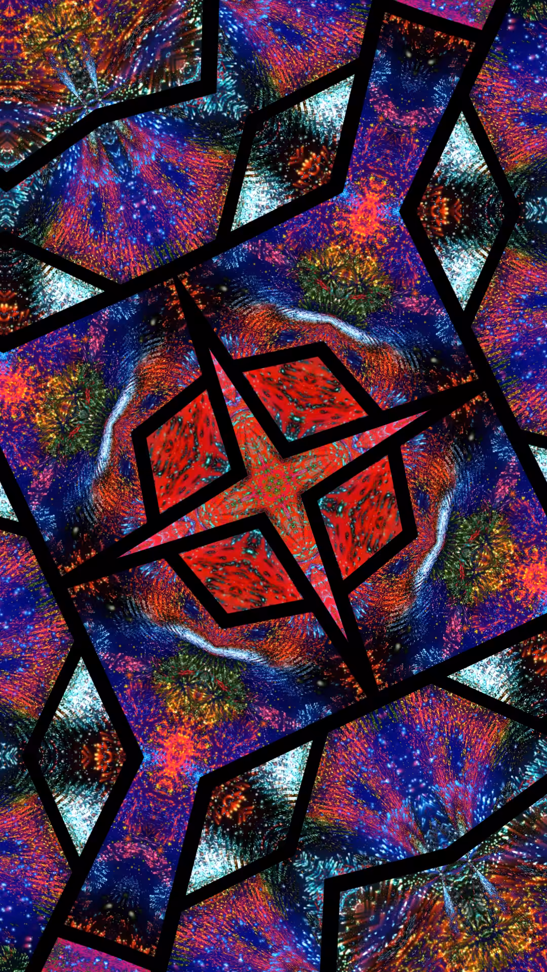 Cell Phone Vitray #001