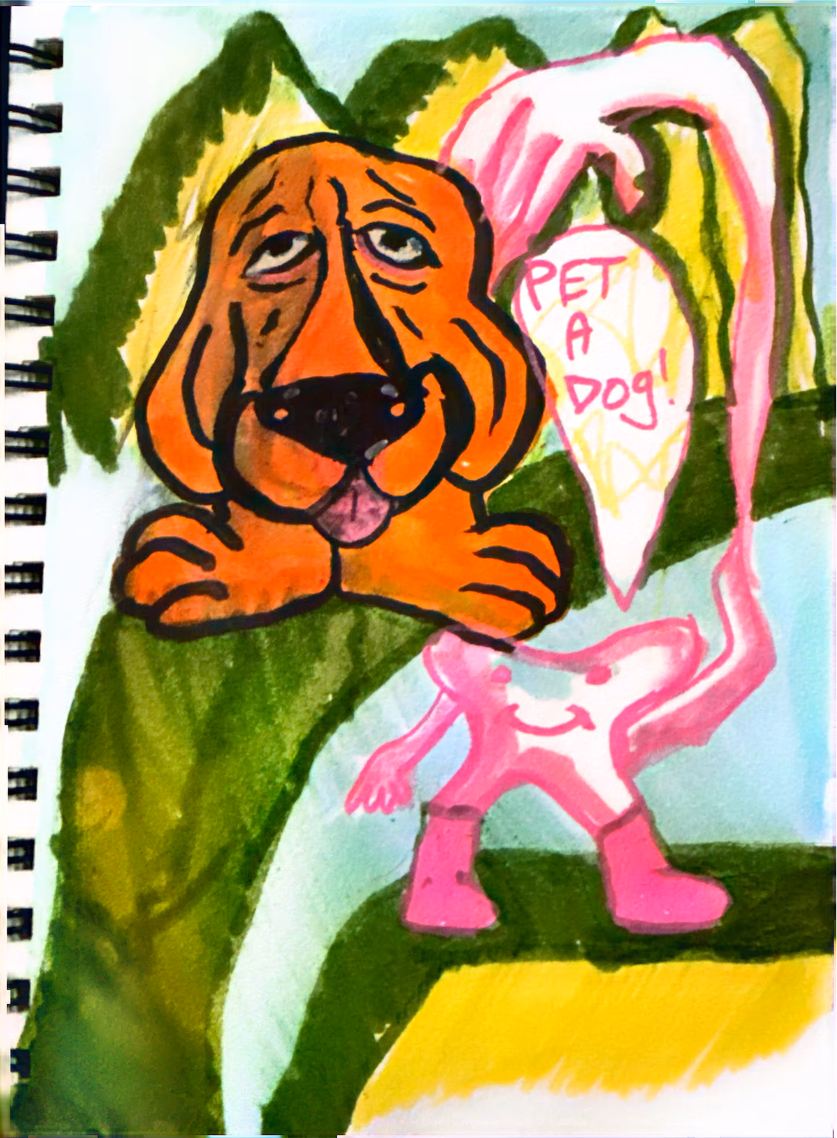 Create New Create Beauty: Pet a dog!