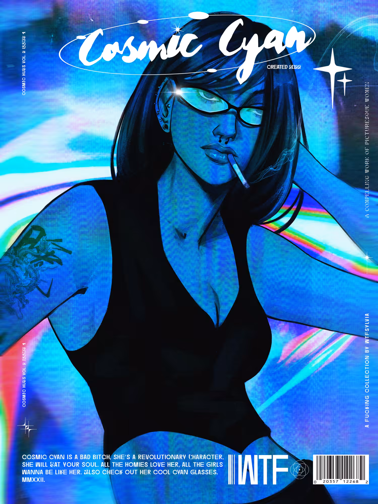 Cosmic Cyan #3/10