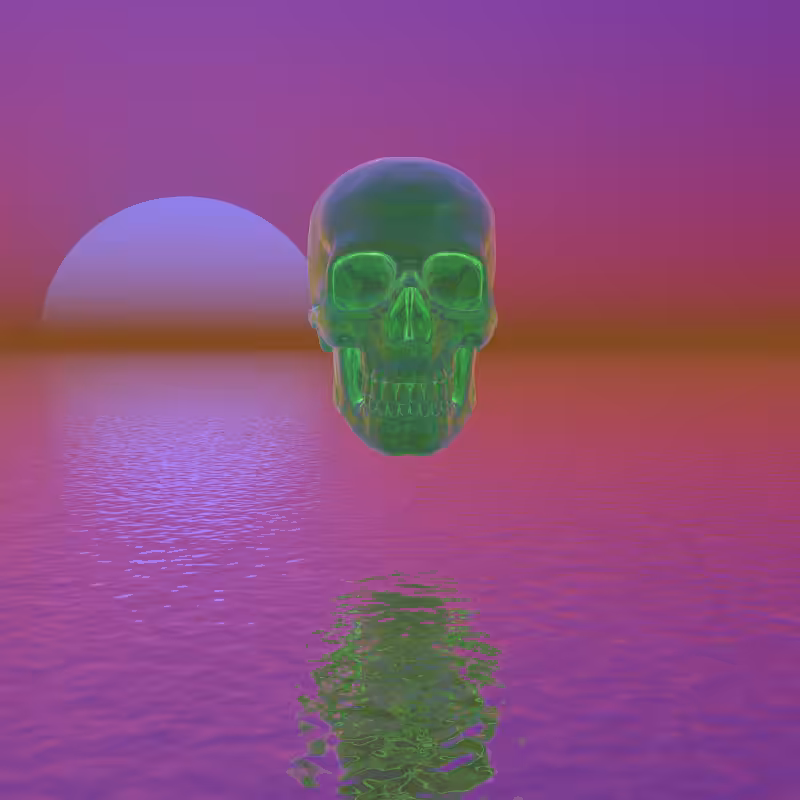 Emerald Skull