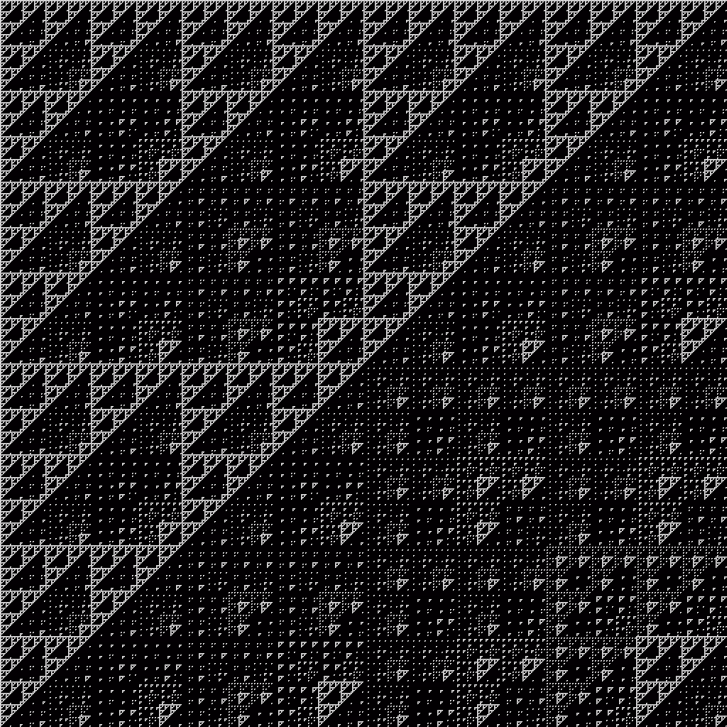 Sierpiński triangles #7