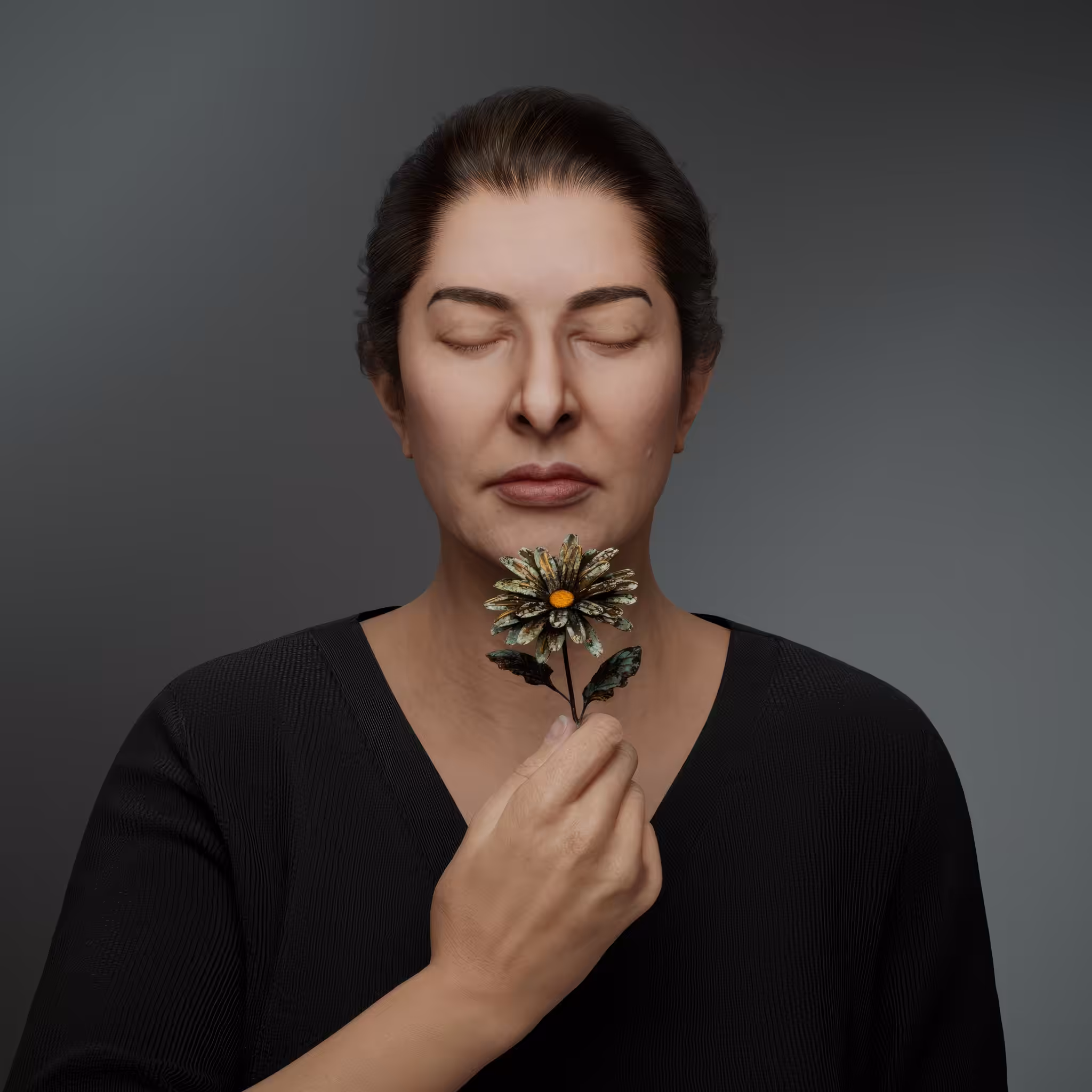 Portrait with Camomile #263