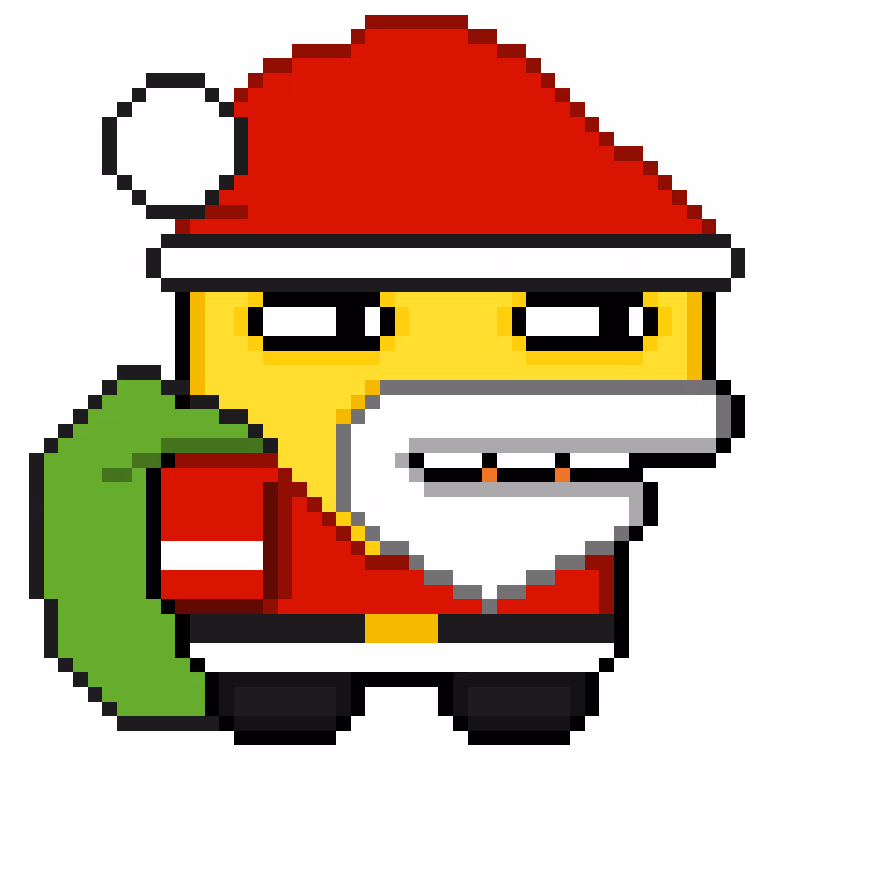 Santa Claus Duck #017