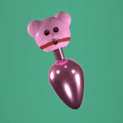 BB Bear Pink Plug