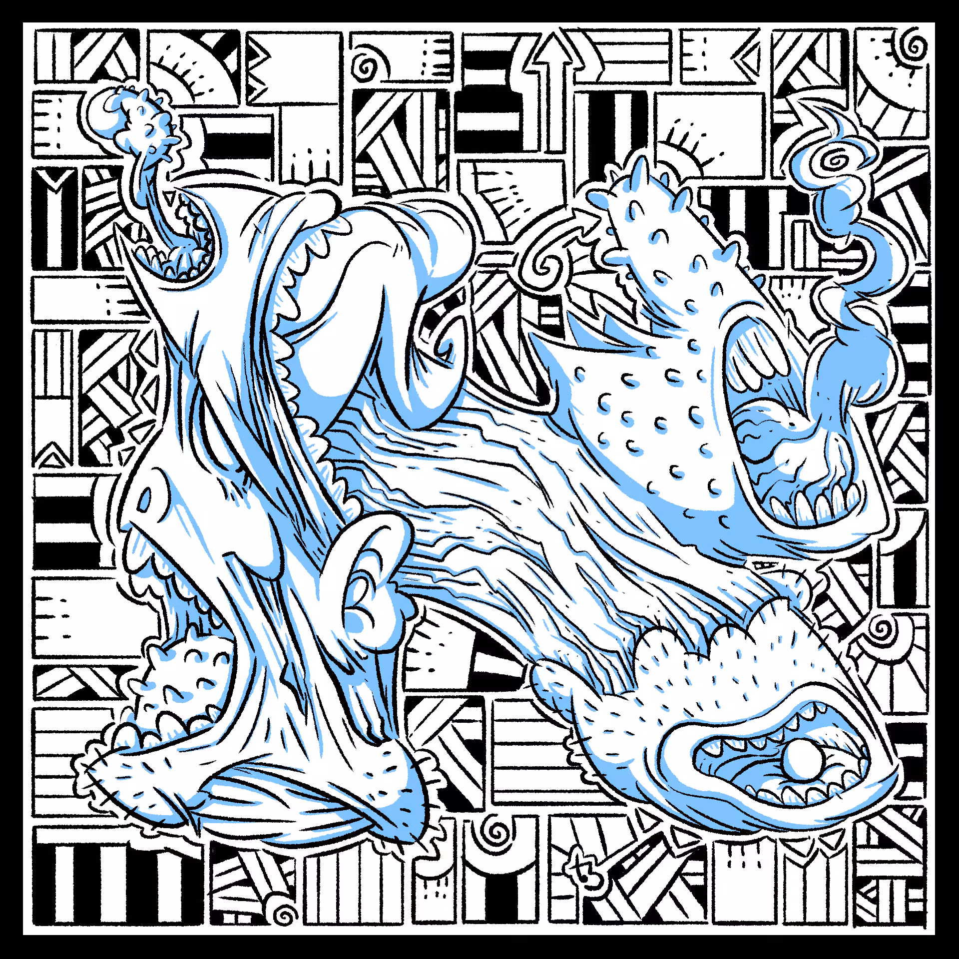 Creature 021 Lineart