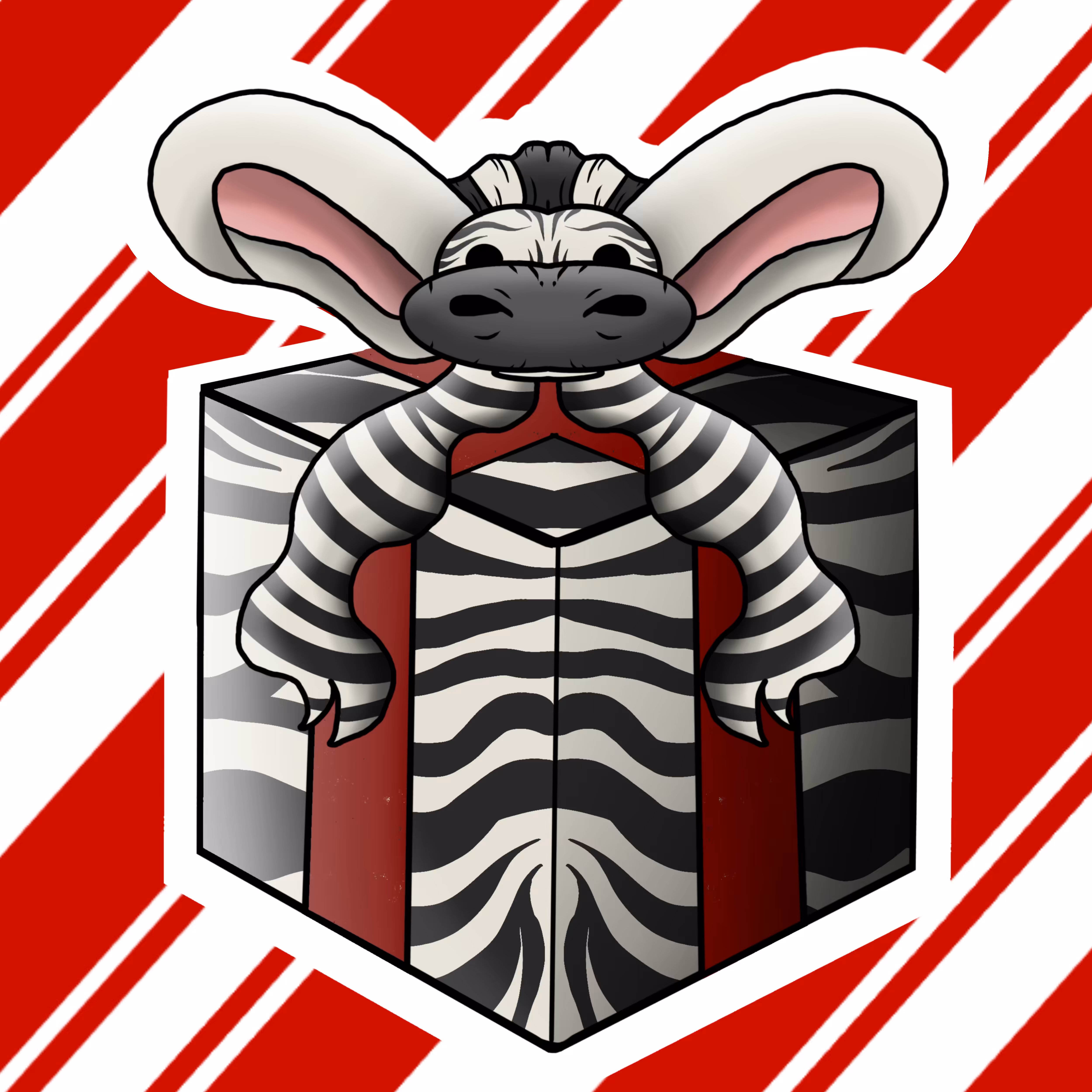 A STRIPY PRESENT