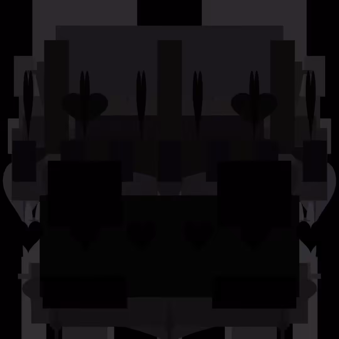 Genuary 2025 Day 4: Black on Black
