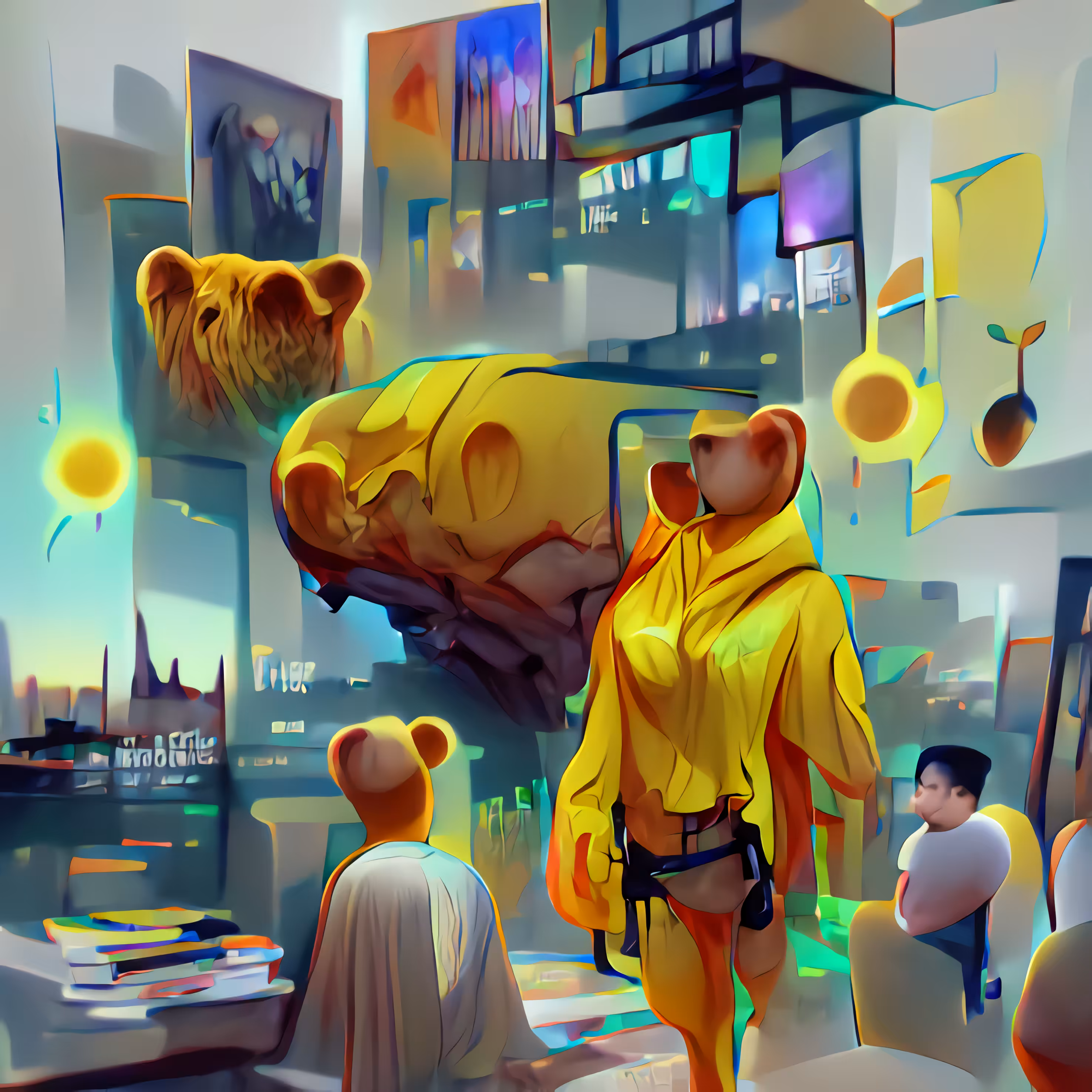 Yellow Bear Writer 0419