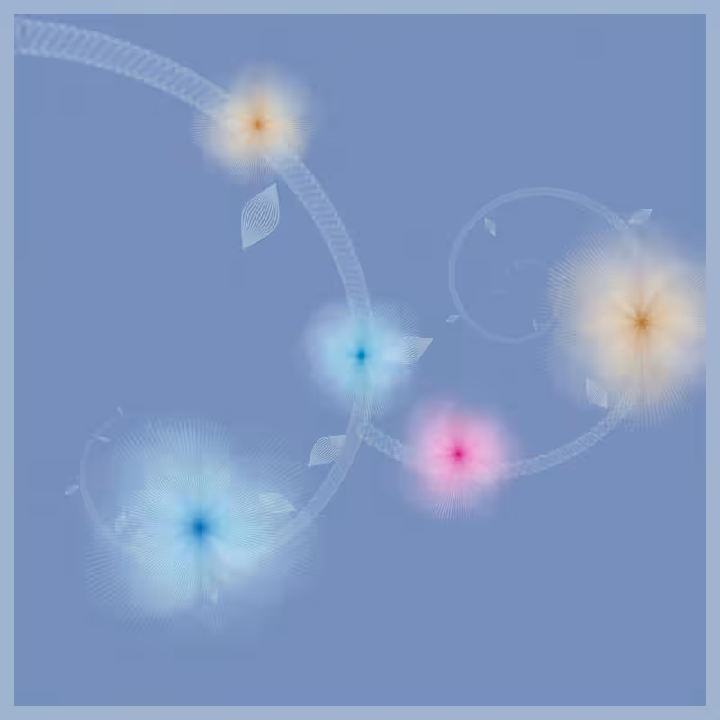 Fairy flower pattern #88
