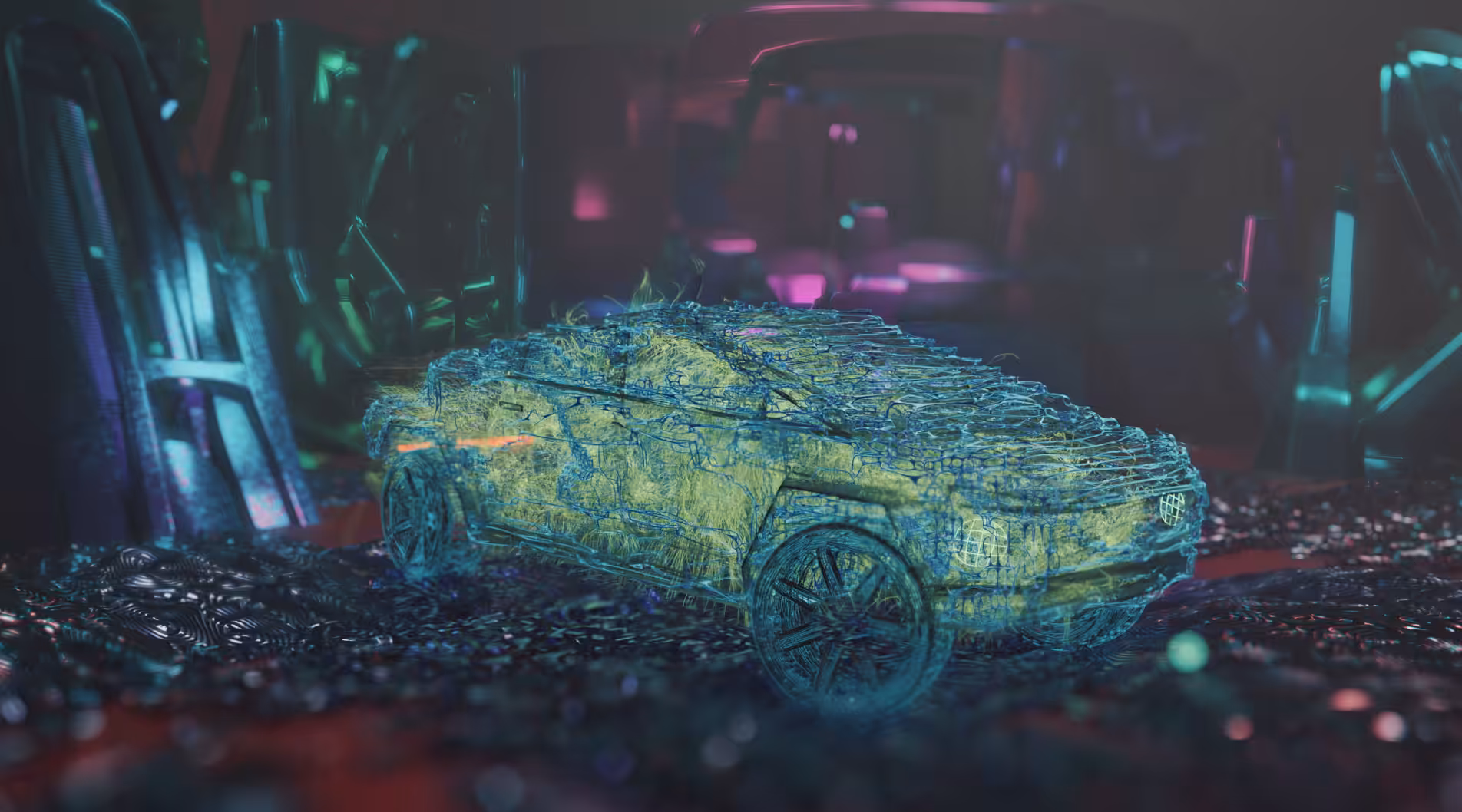 CYBERTRUCK : MARS x EDITION