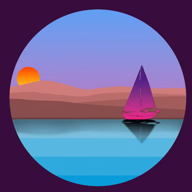 Boat on the sea #8
