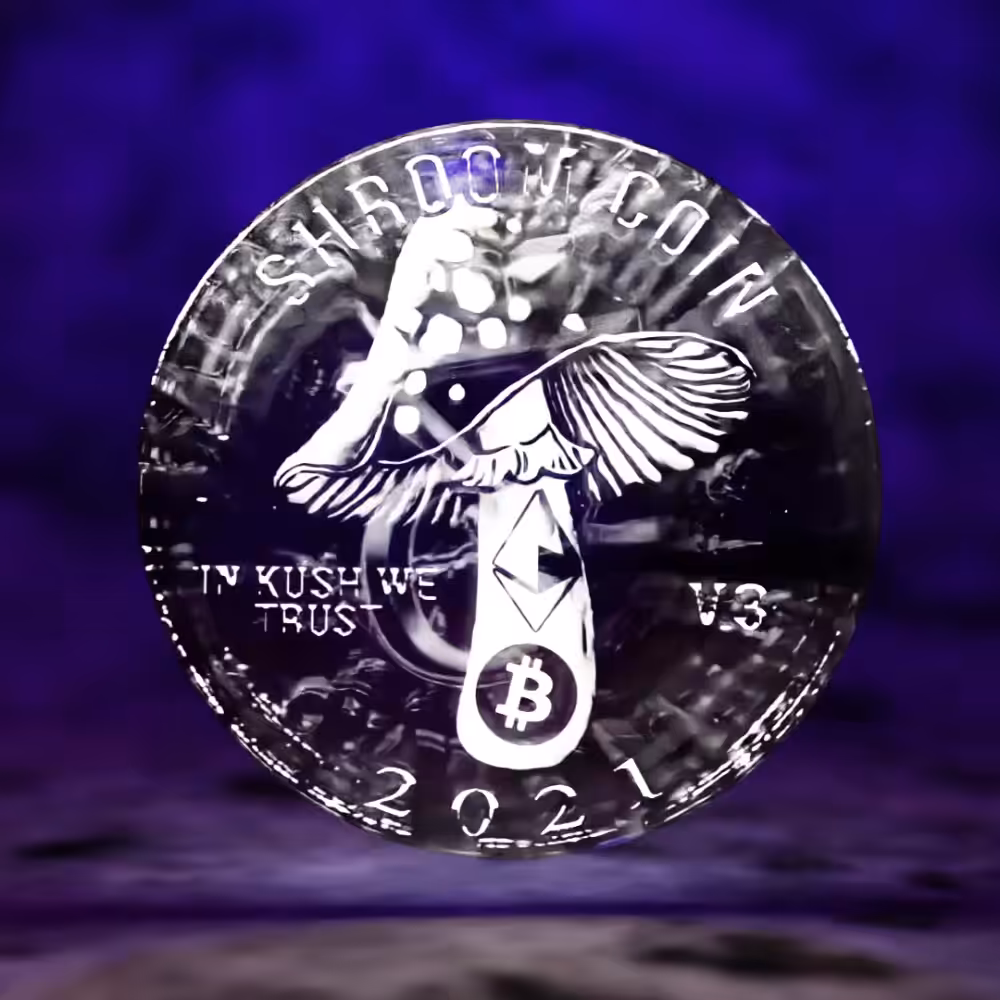 Shroom Coin Crystal - DIAMOND