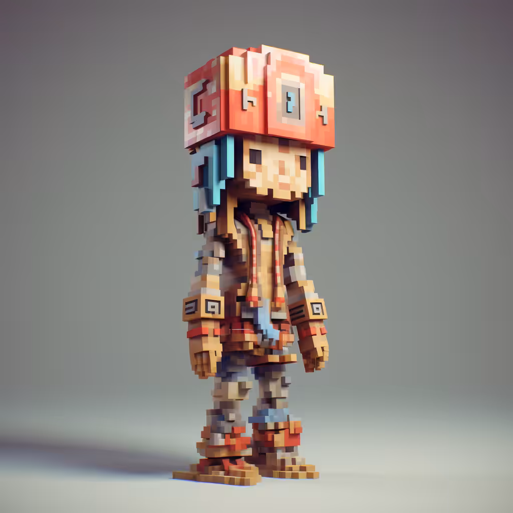 Tez Pixel Figure #45