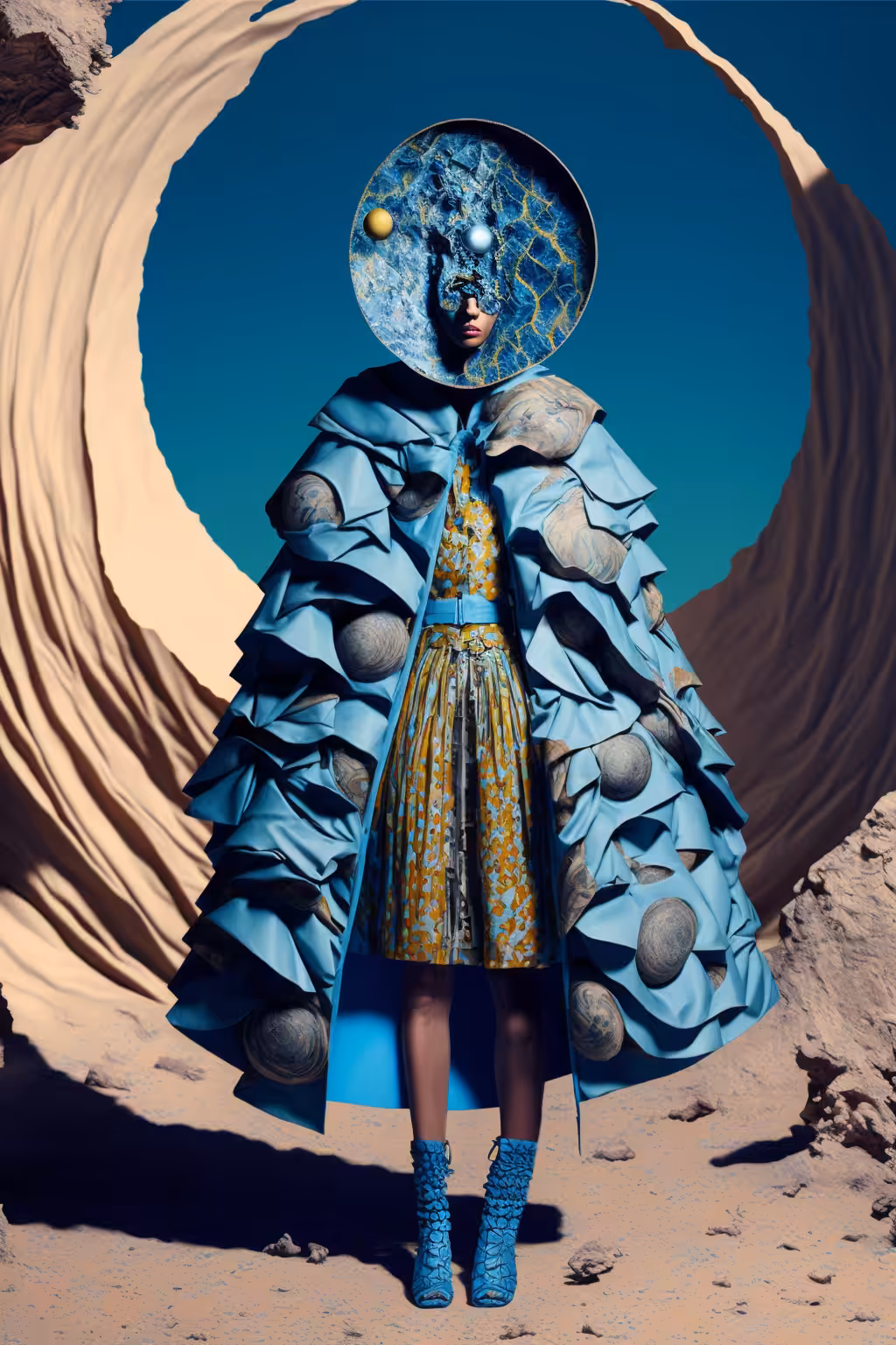 Not From Here | Celestial blues 