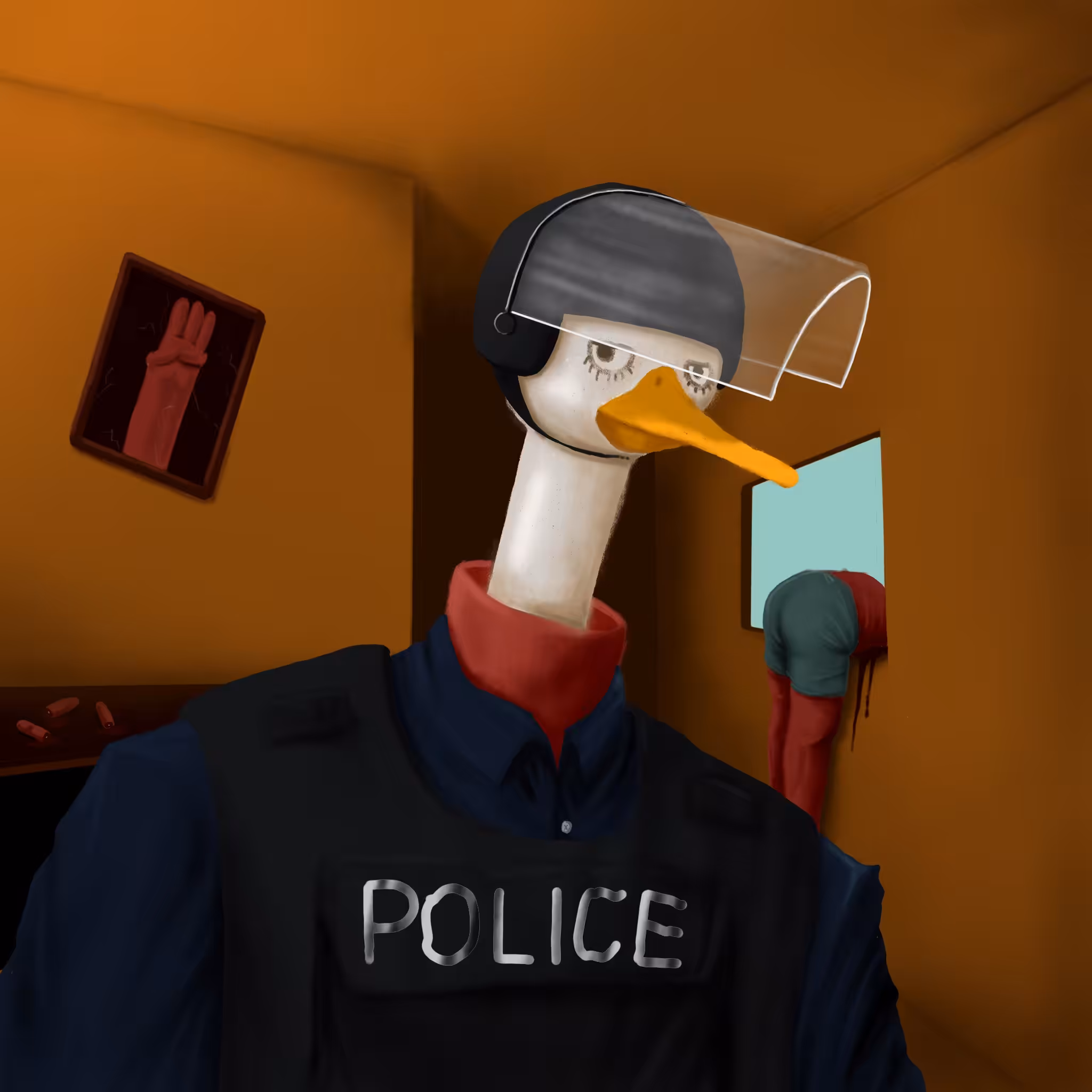 Police duck kills people