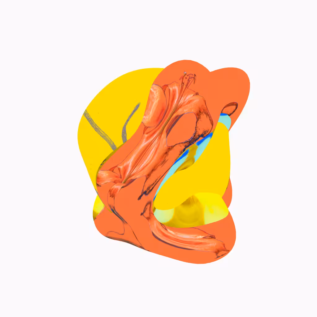 dall·e blob spring 113 mino mix | nomix tulip