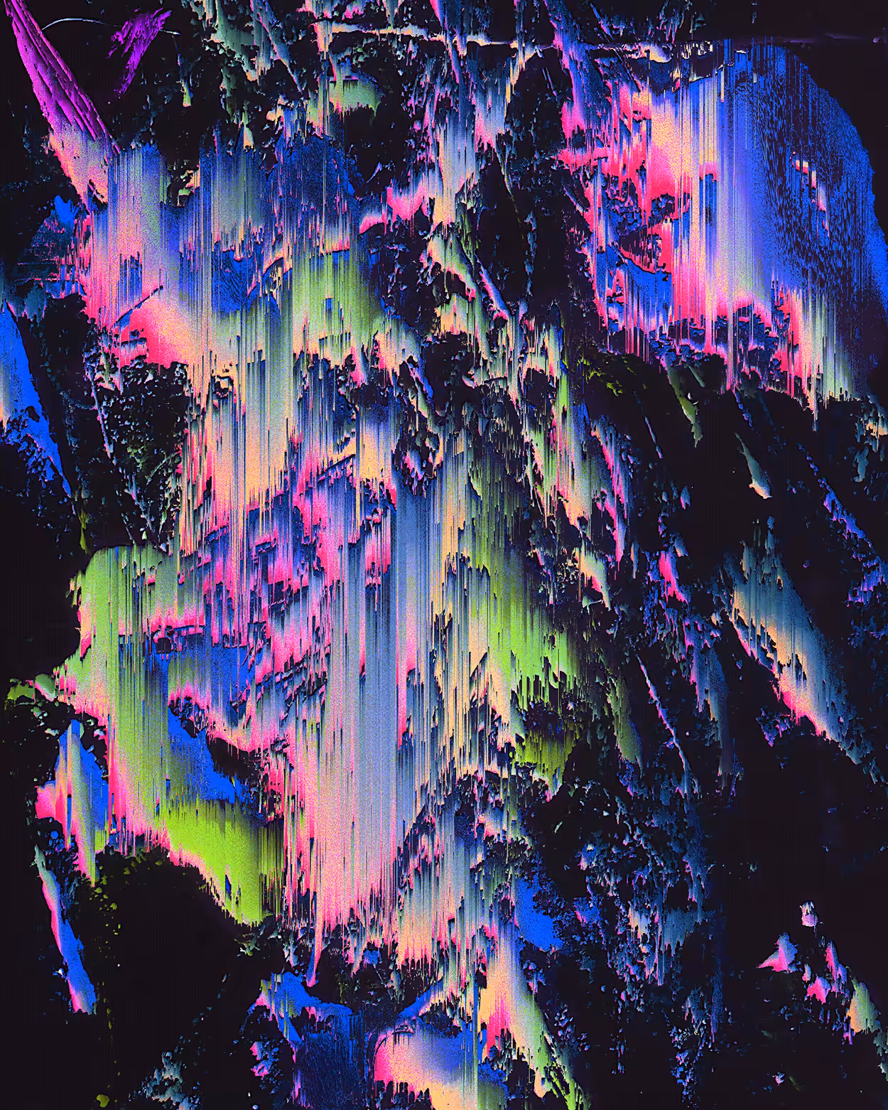 Analog Painting to Pixelsorting 856