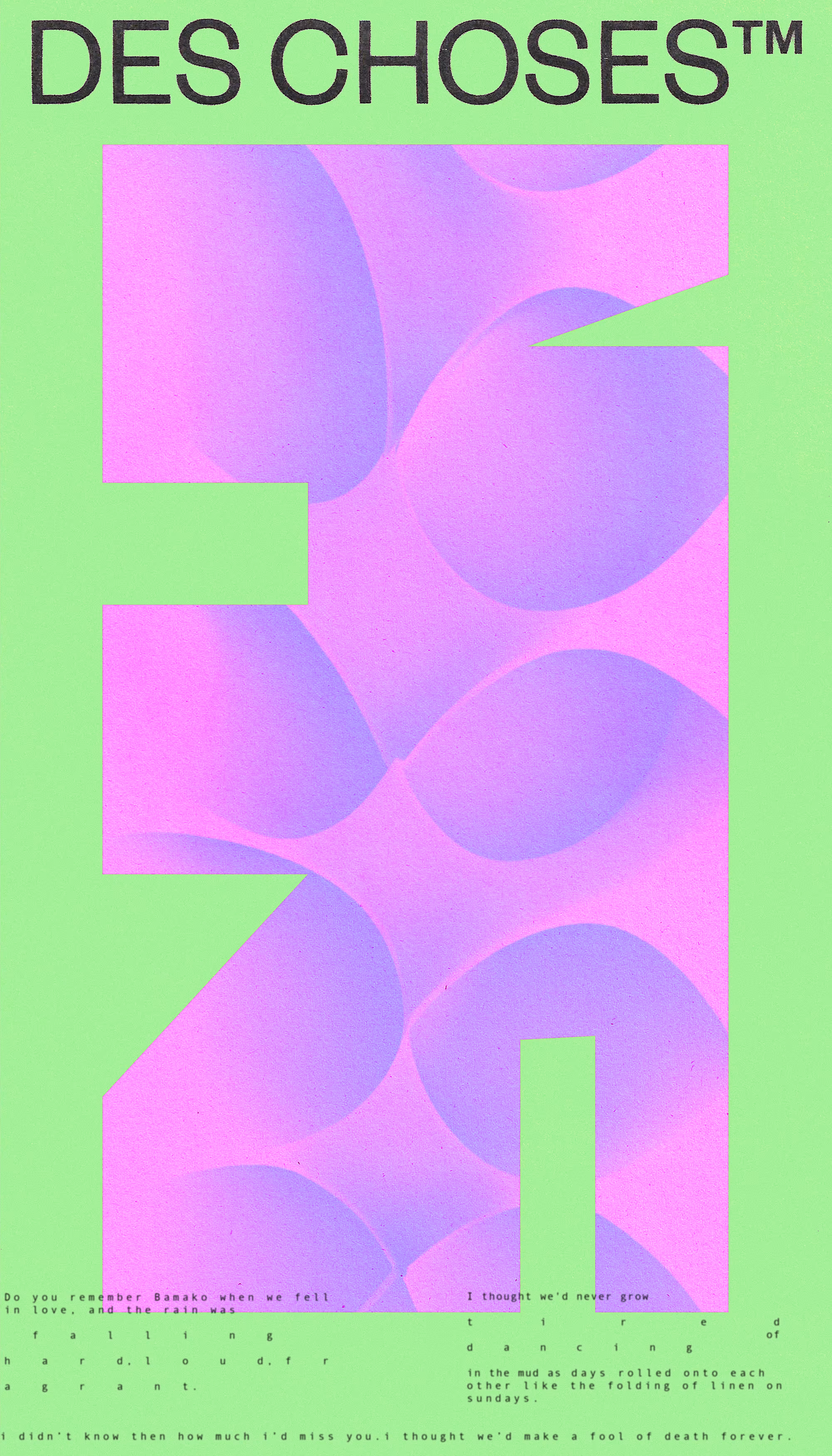 DES CHOSES™ #46