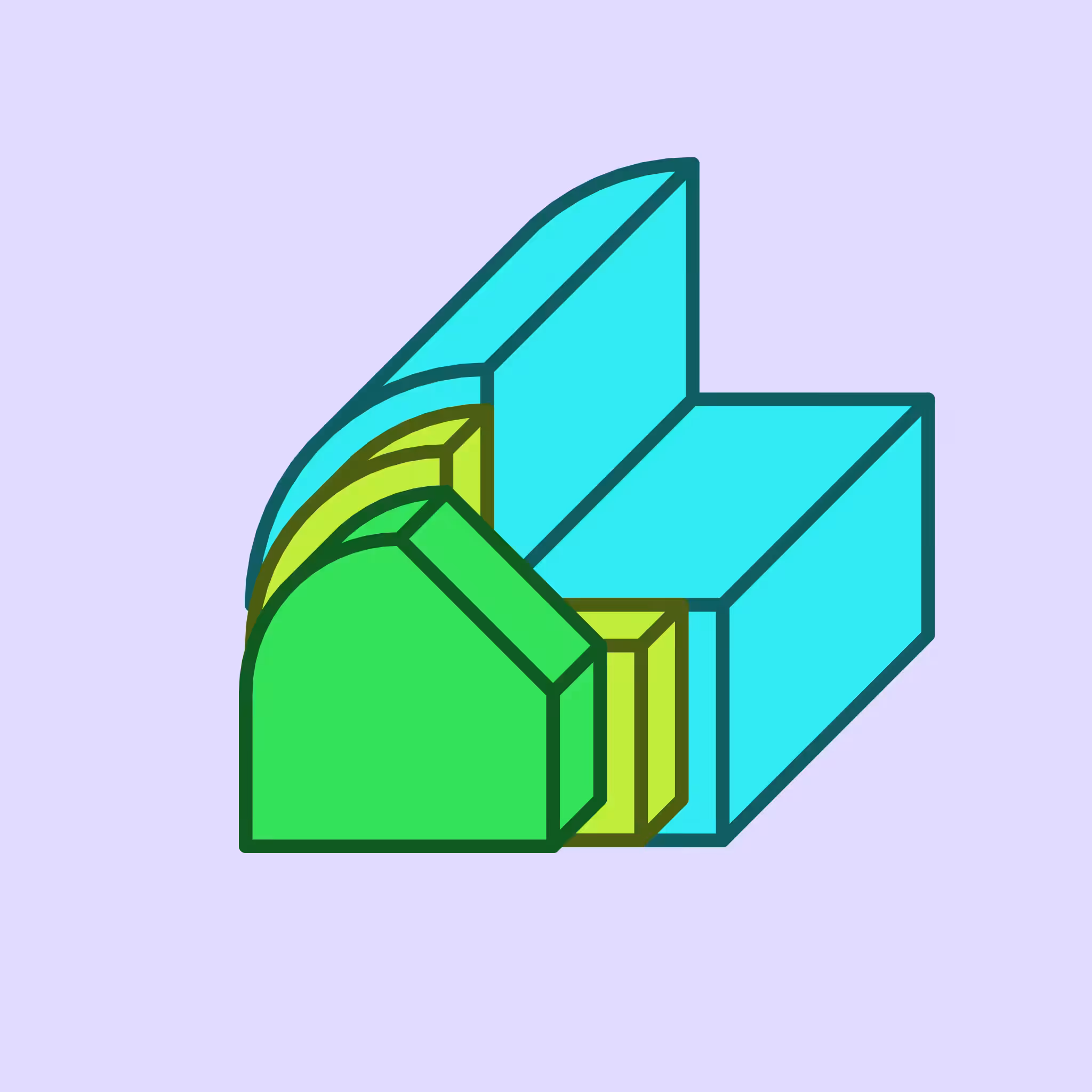 Calm shapes #1752