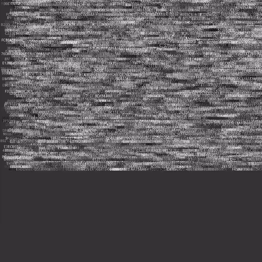 Painting by Random Hexadecimal Numbers #25