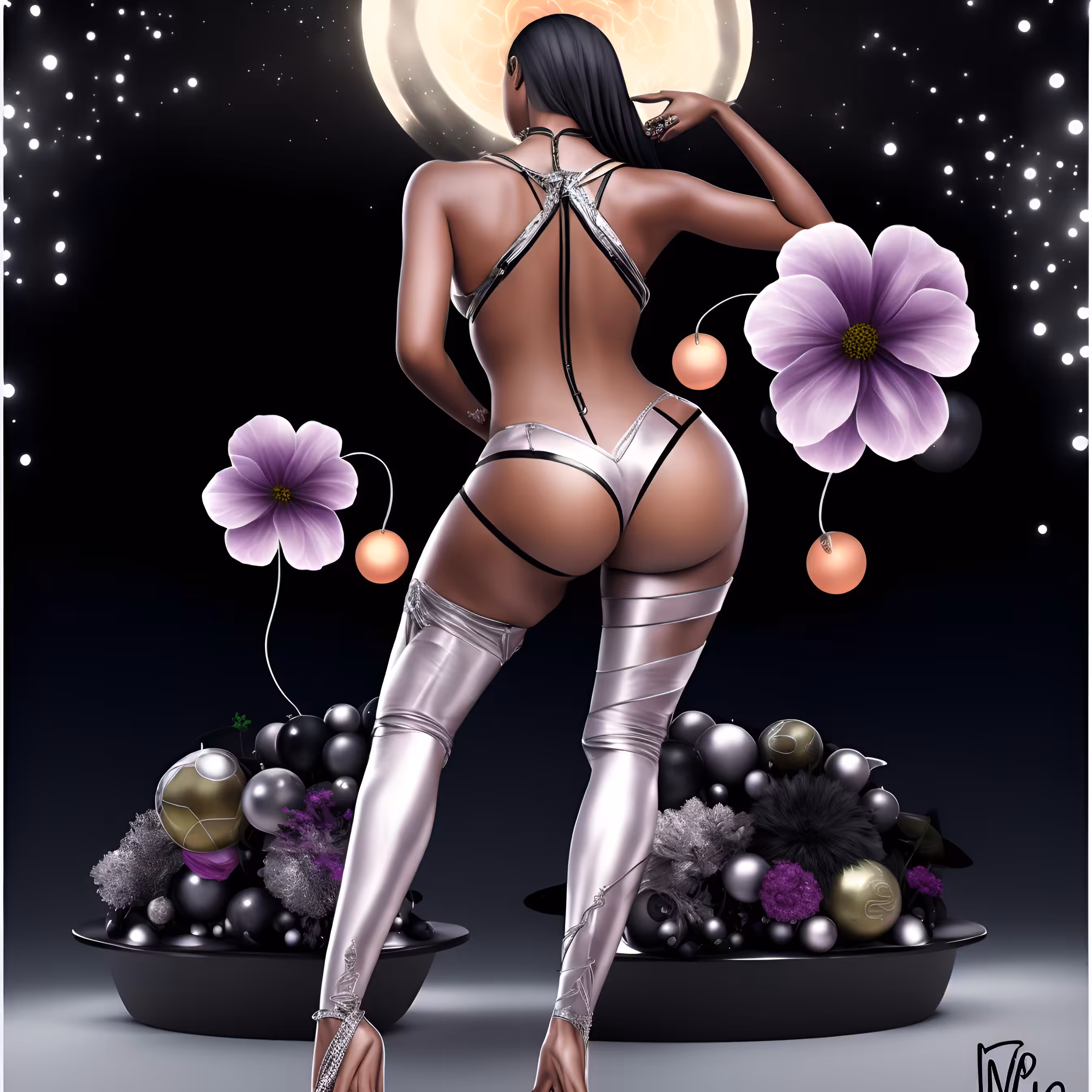 "Dreamy Metas: A Radiant NFT Collection of Powerful Super Goddesses" #8