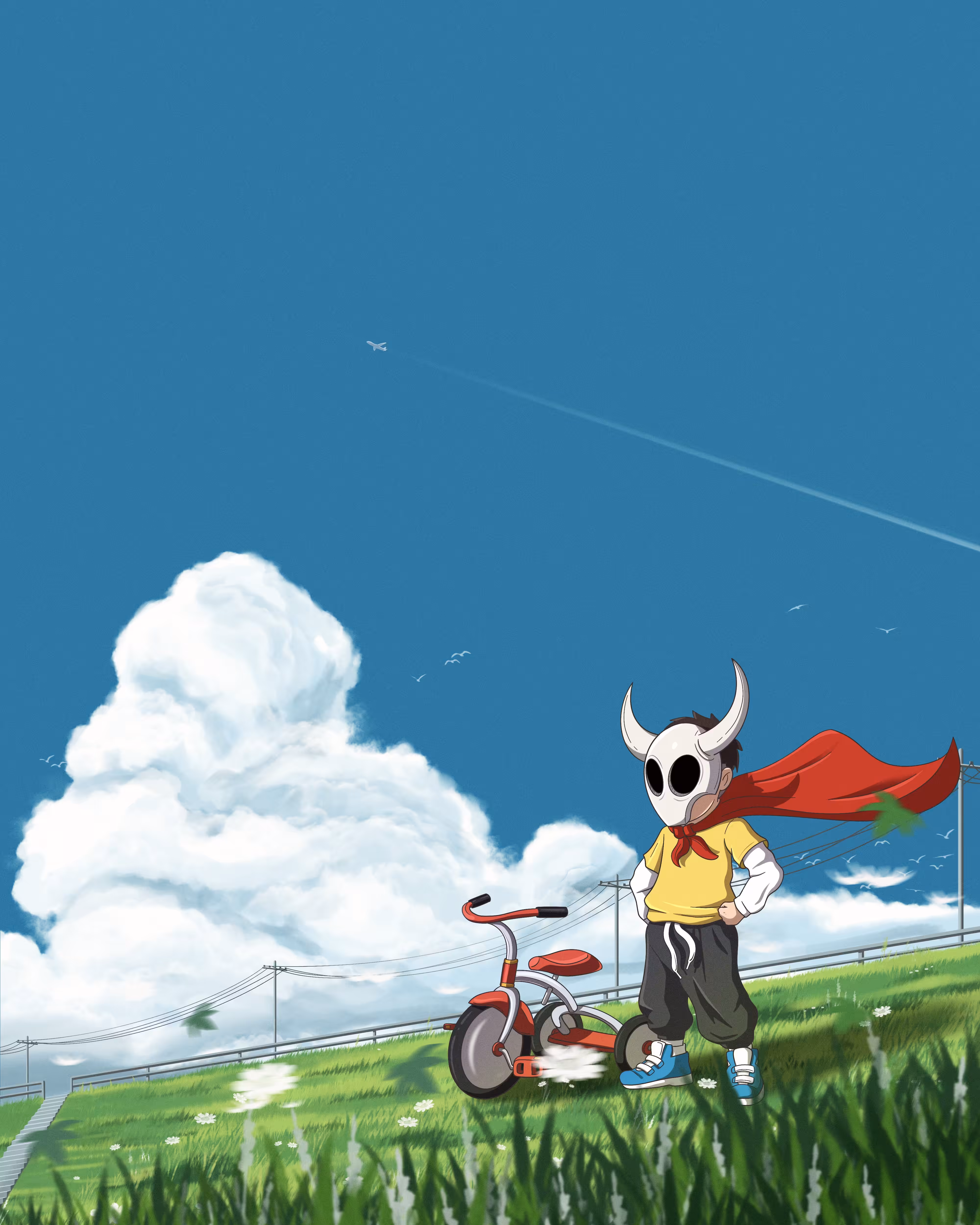 The Boy with the Red Cape