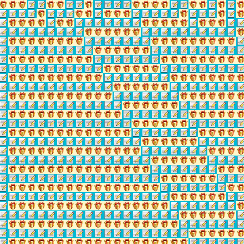 Elementary Cellular Emoji Automata #234