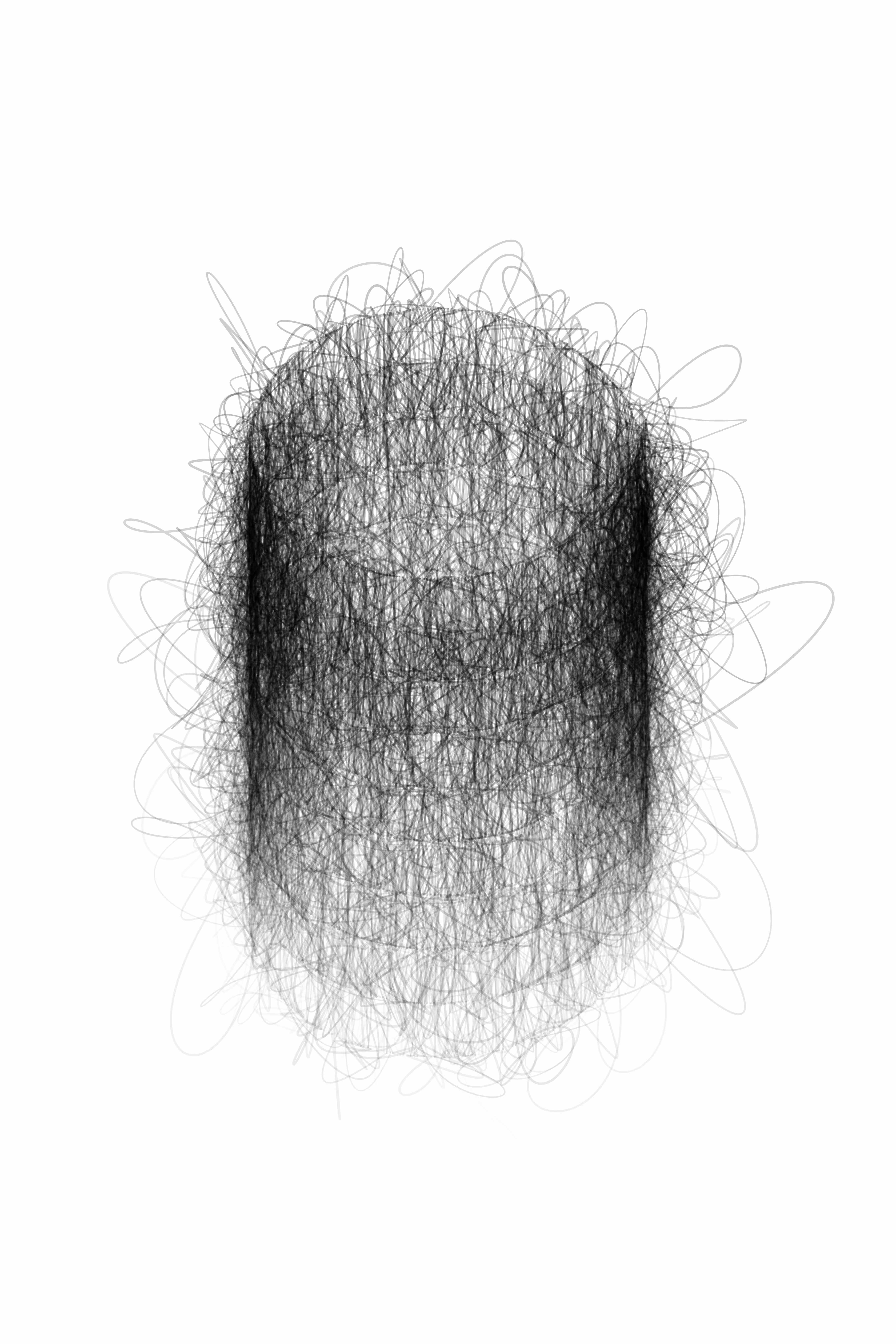 nervous calligraphy shapes 03