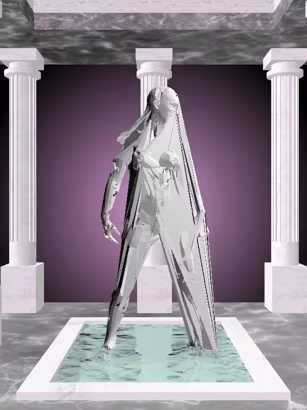 HeavenComputer: The Fragmented Shooter Phantom Grey Woman #2241