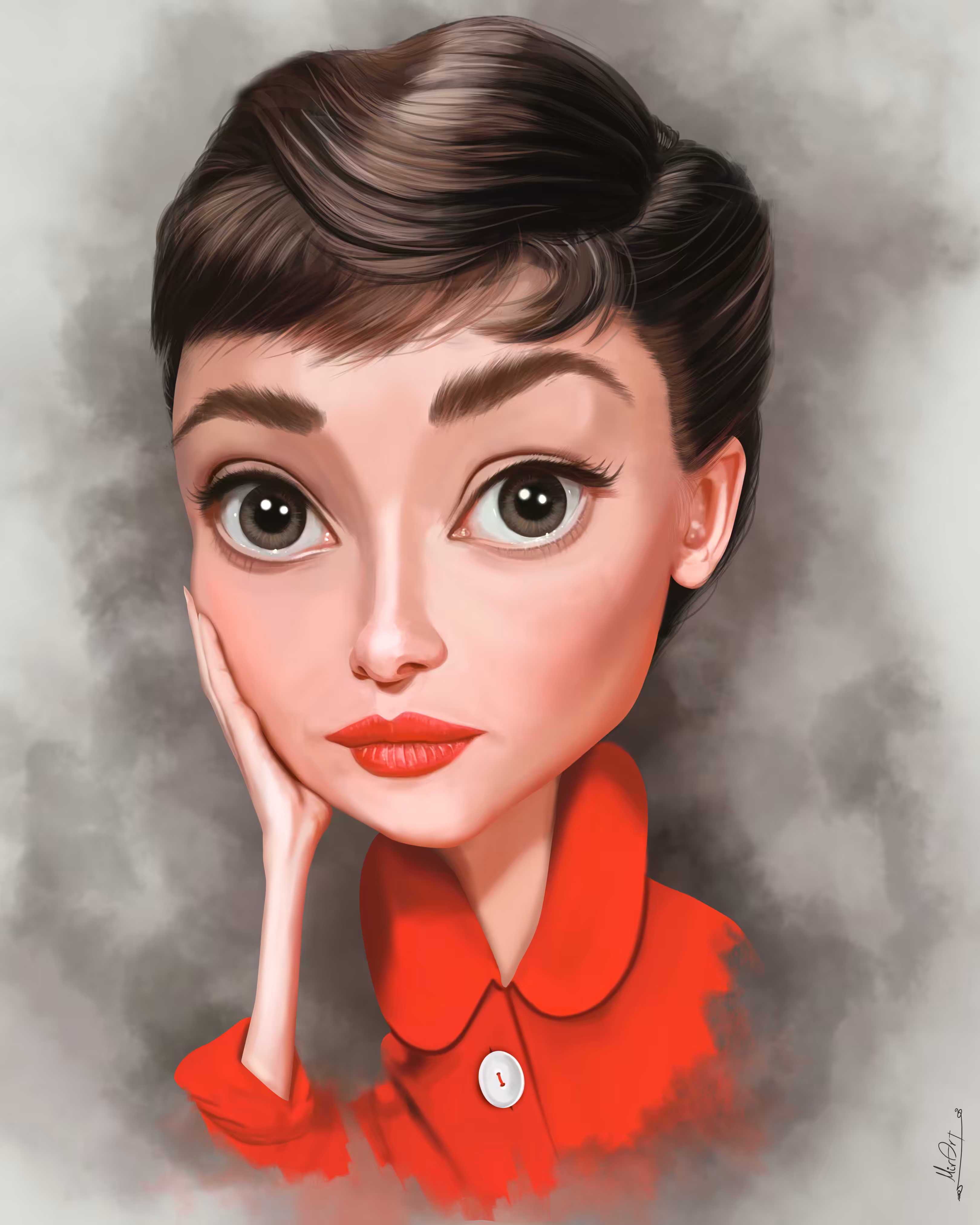 Iconic Audrey Hepburn