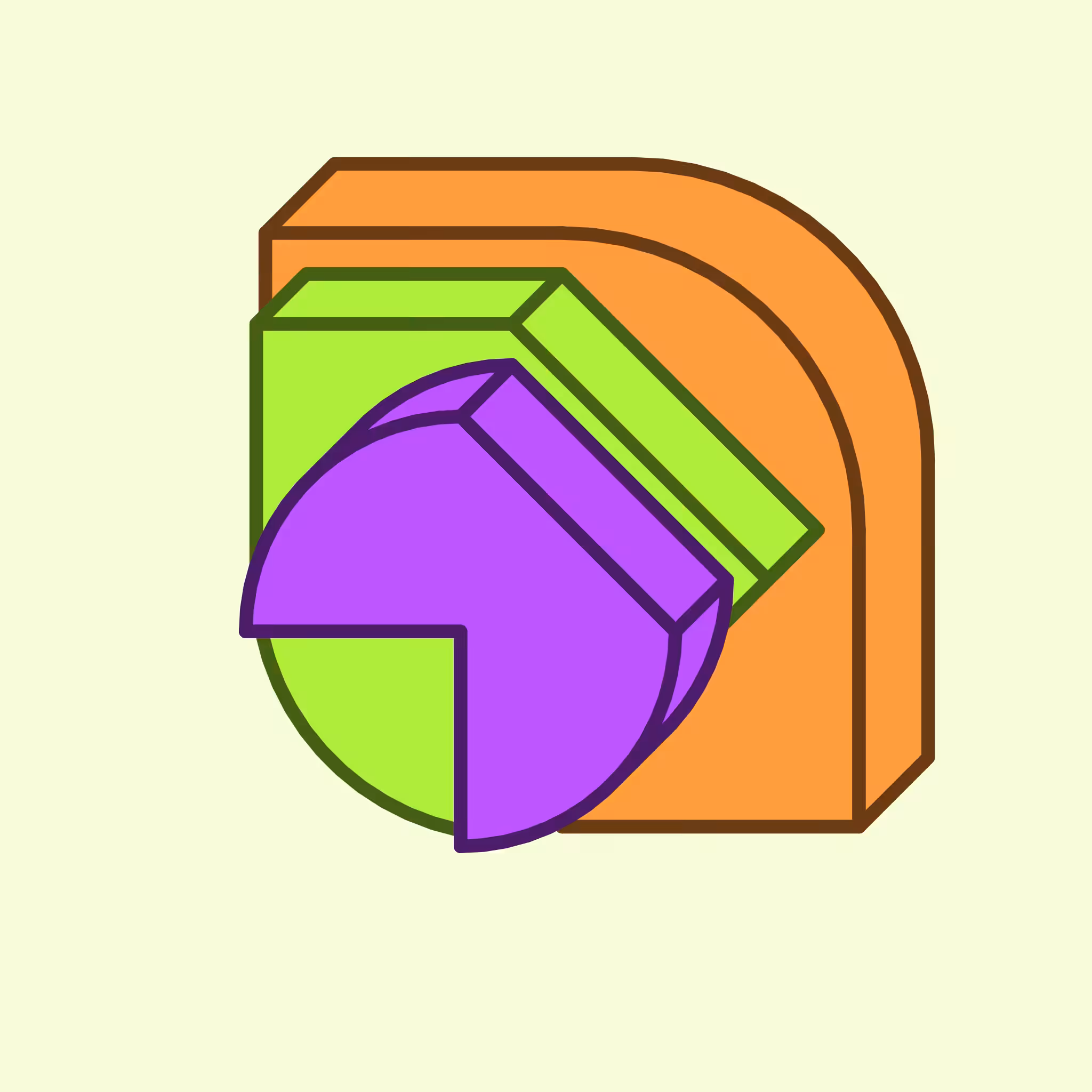 Calm shapes #158