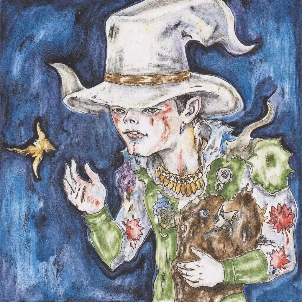 free art works: The Hunter in the White Hat