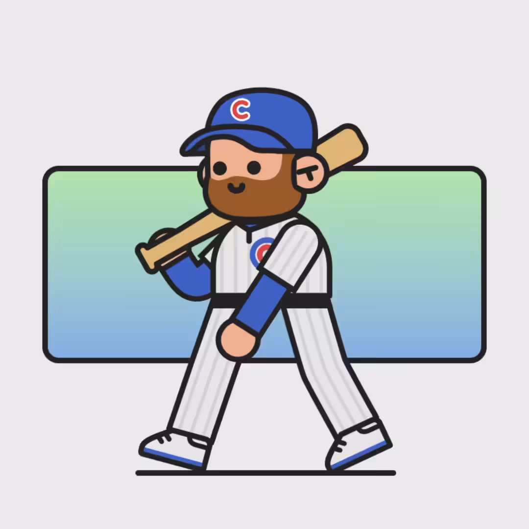 #LetsWalk - Baseballer #030