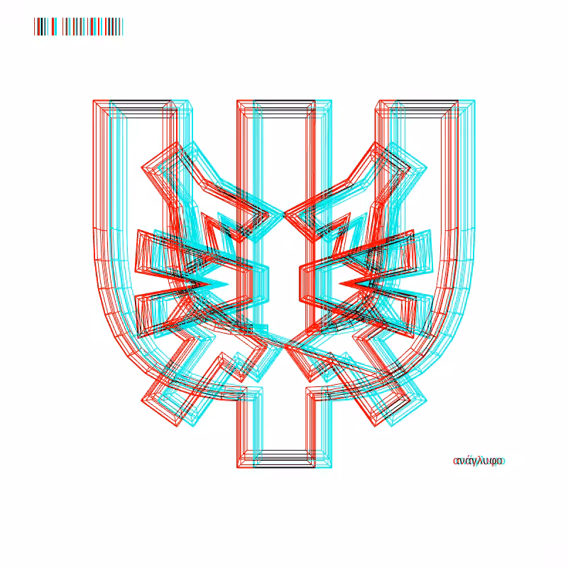 anaglyph - CRYPTO EMBLEM _0 #19