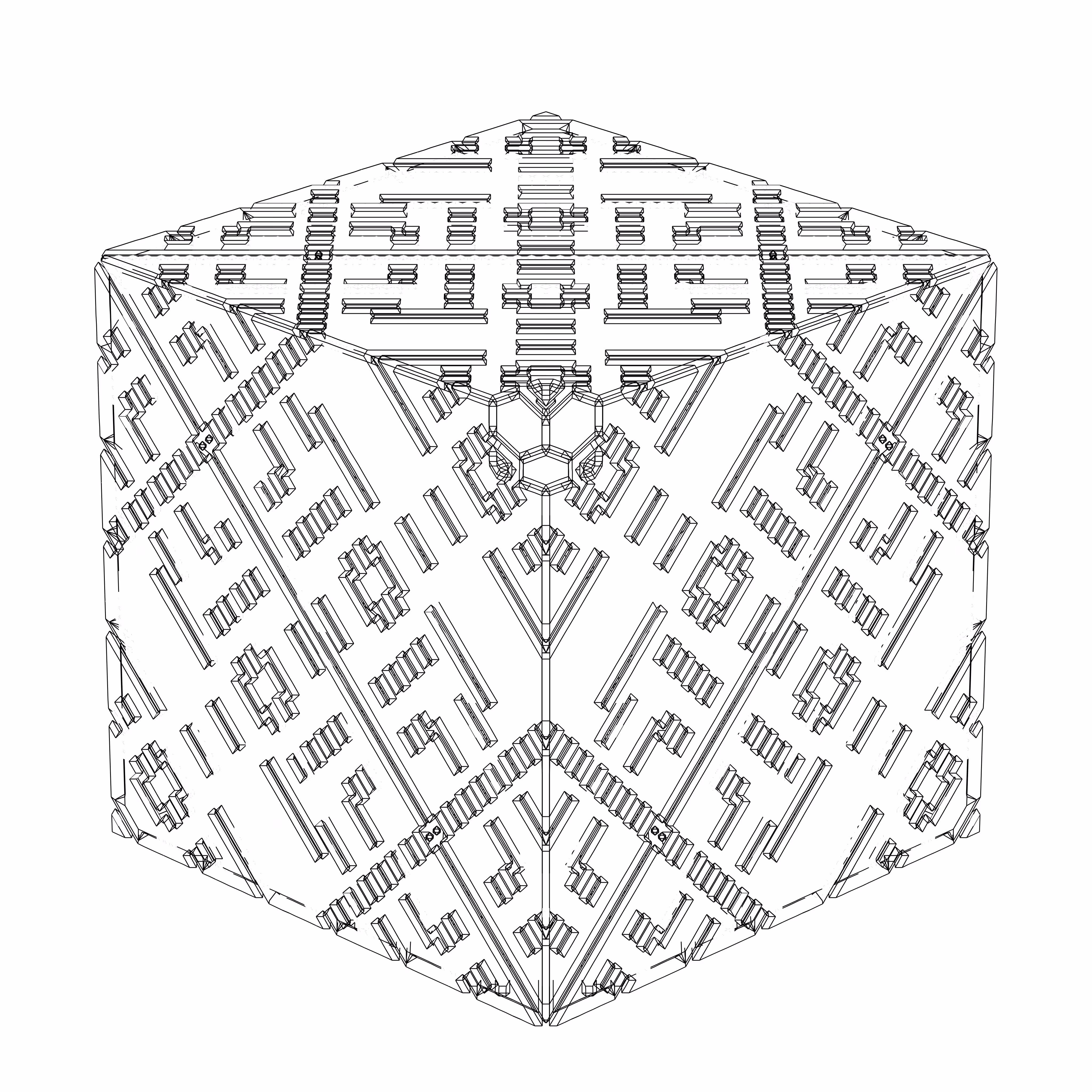 LL21 Alien Art Cube #882