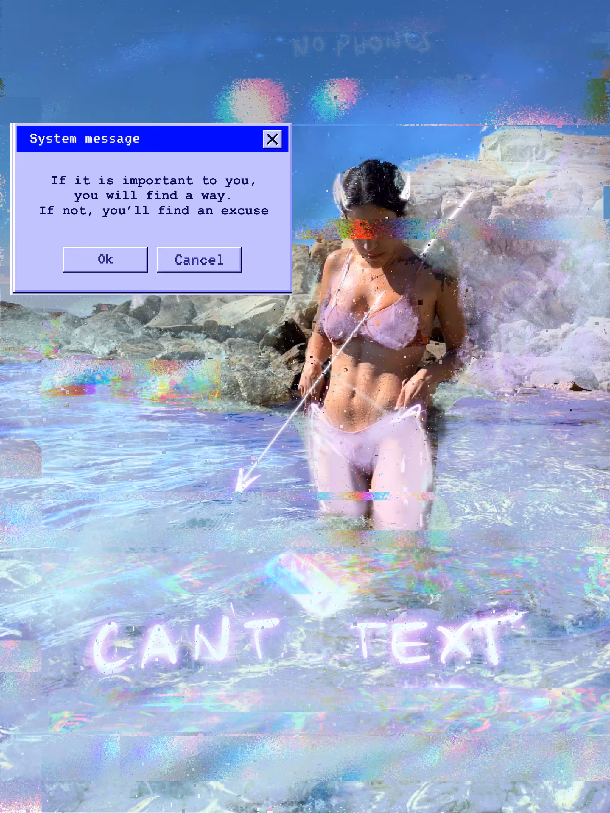 can /not/ text