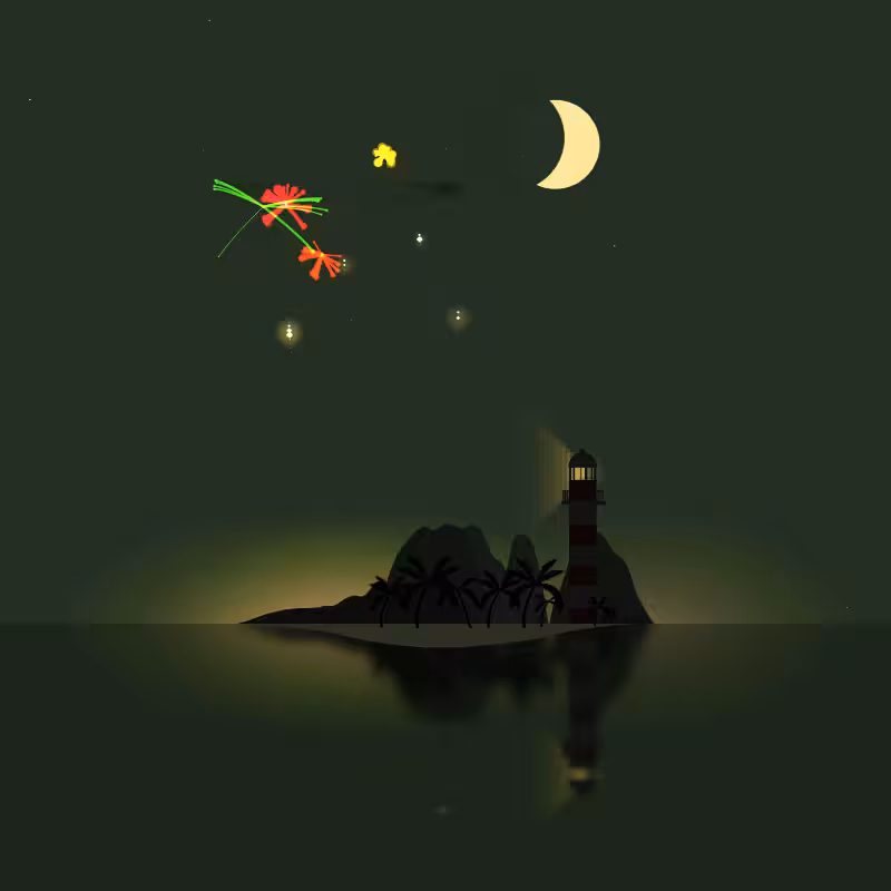 Fireworks Island #51