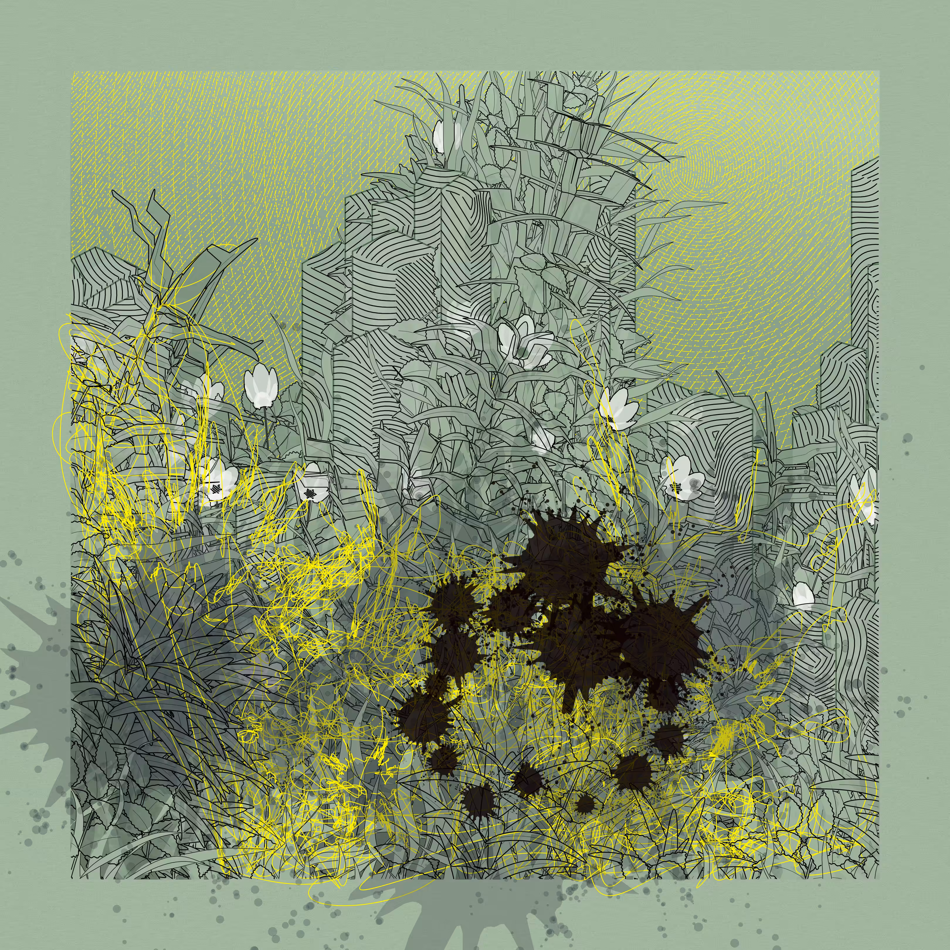 Landscape with Carbon Capture #16