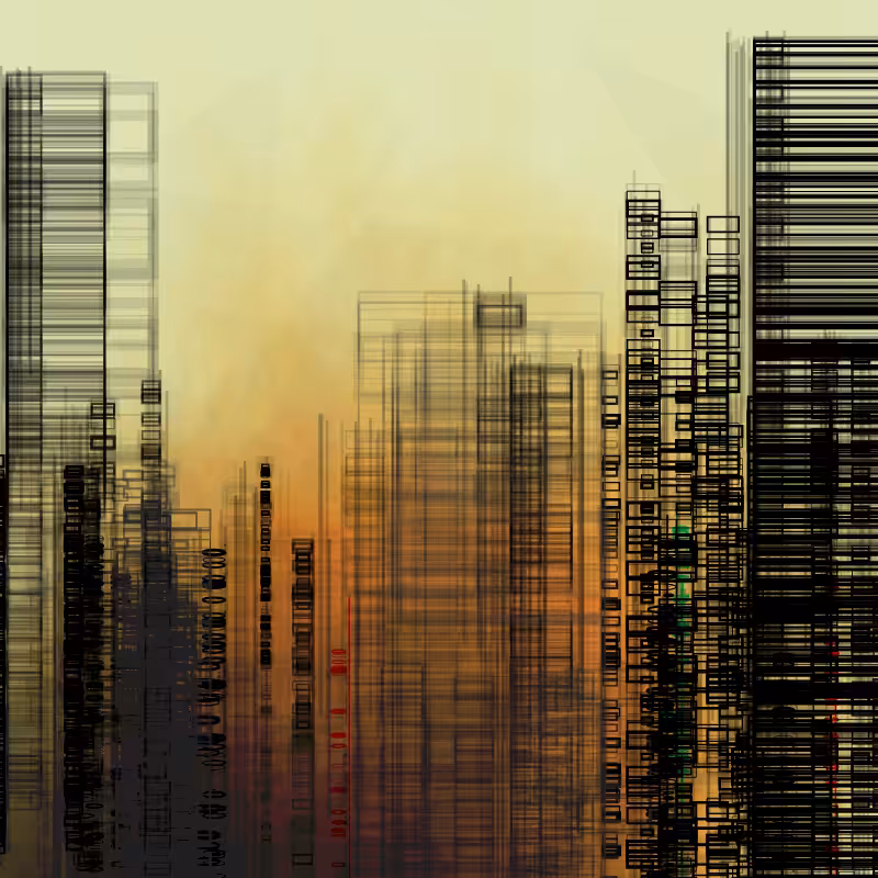 Contemporary building sketches #9