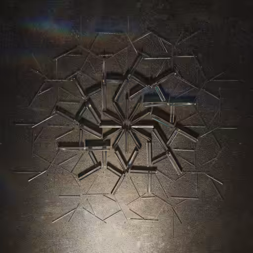 crystalline work (arctic) #122