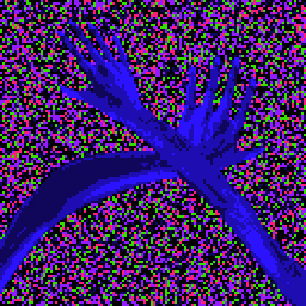 BLUE ARMS