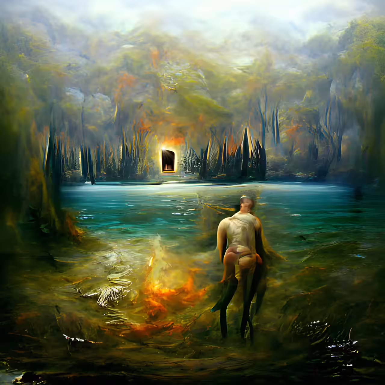 Scared peaceful 